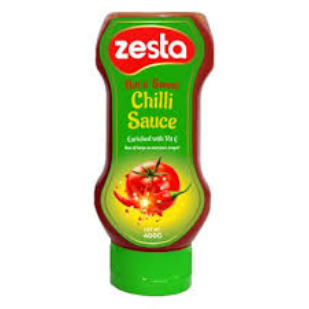 ZESTA HOT&SWEET SAUCE 400GM